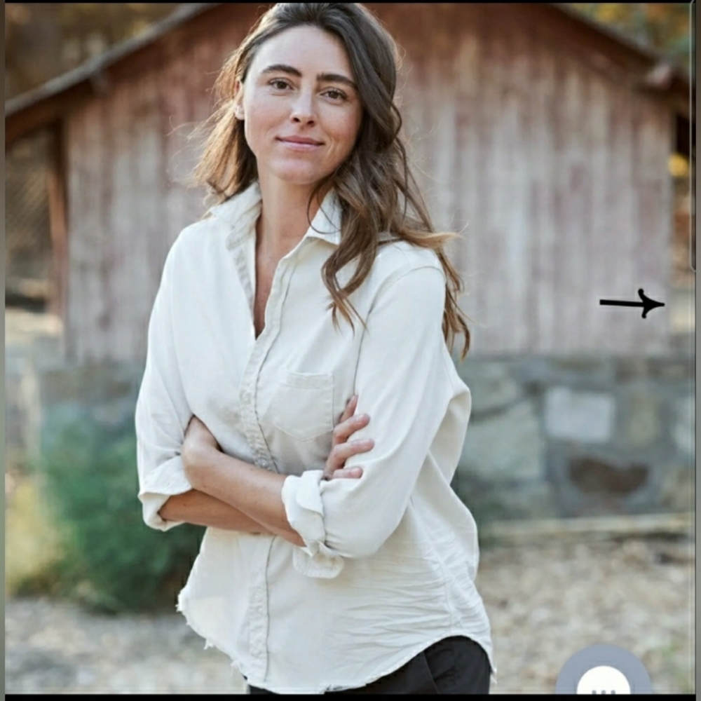 Frank & Eileen Eileen style denim shirt